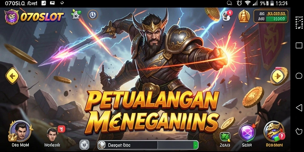 Screenshot menampilkan aksi seru dalam 070SLOT dengan grafis yang memukau.
