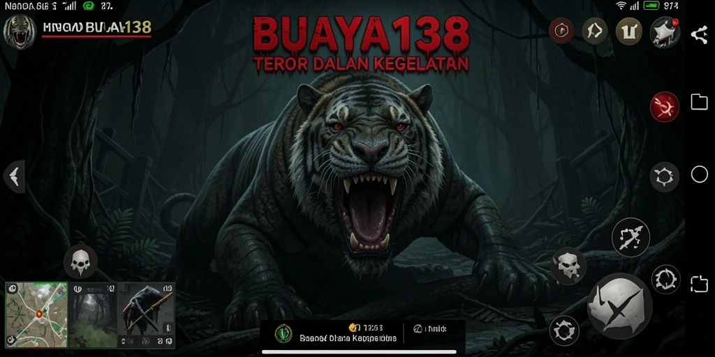 Gameplay BUAYA138 menampilkan kegelapan dan ketegangan yang mendalam.