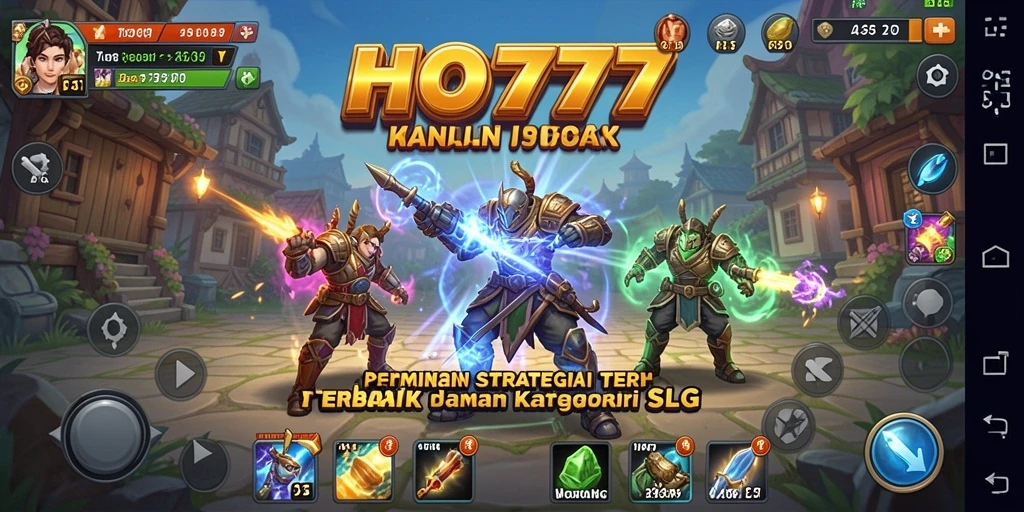 Tampilan utama gameplay HO777 yang menarik dan dinamis.