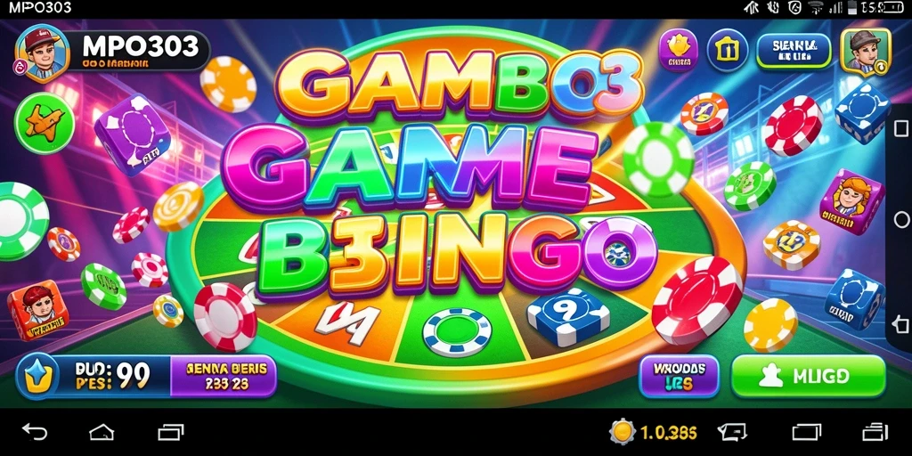 Screenshot menampilkan gameplay seru dari aplikasi MPO303 Bingo.