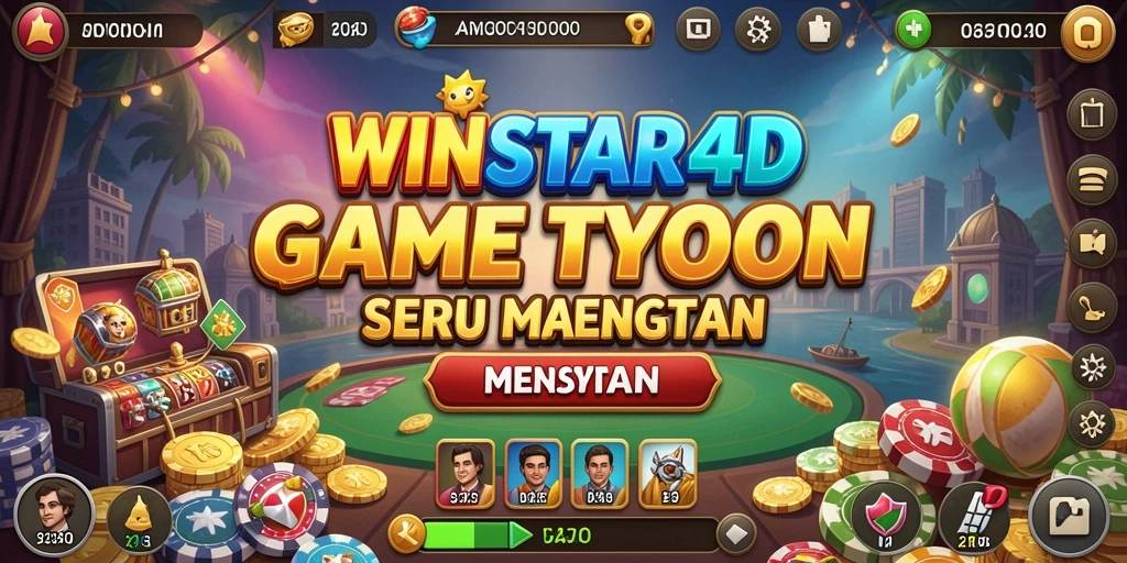 Tampilan gameplay Tycoon yang menarik dan penuh strategi.